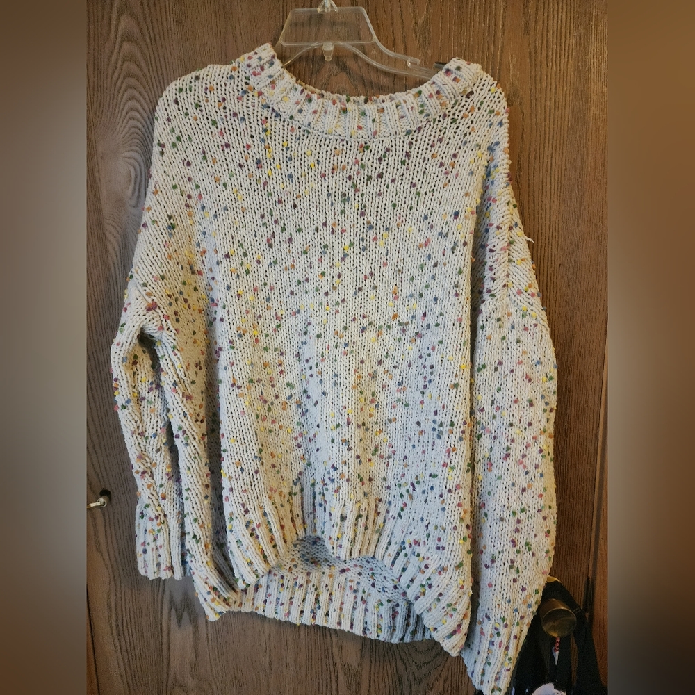 Oversized off white sweater